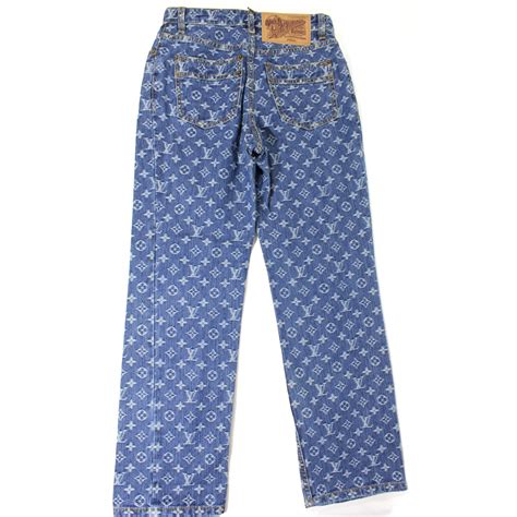 louis vuitton denim on the go|louis vuitton denim pants.